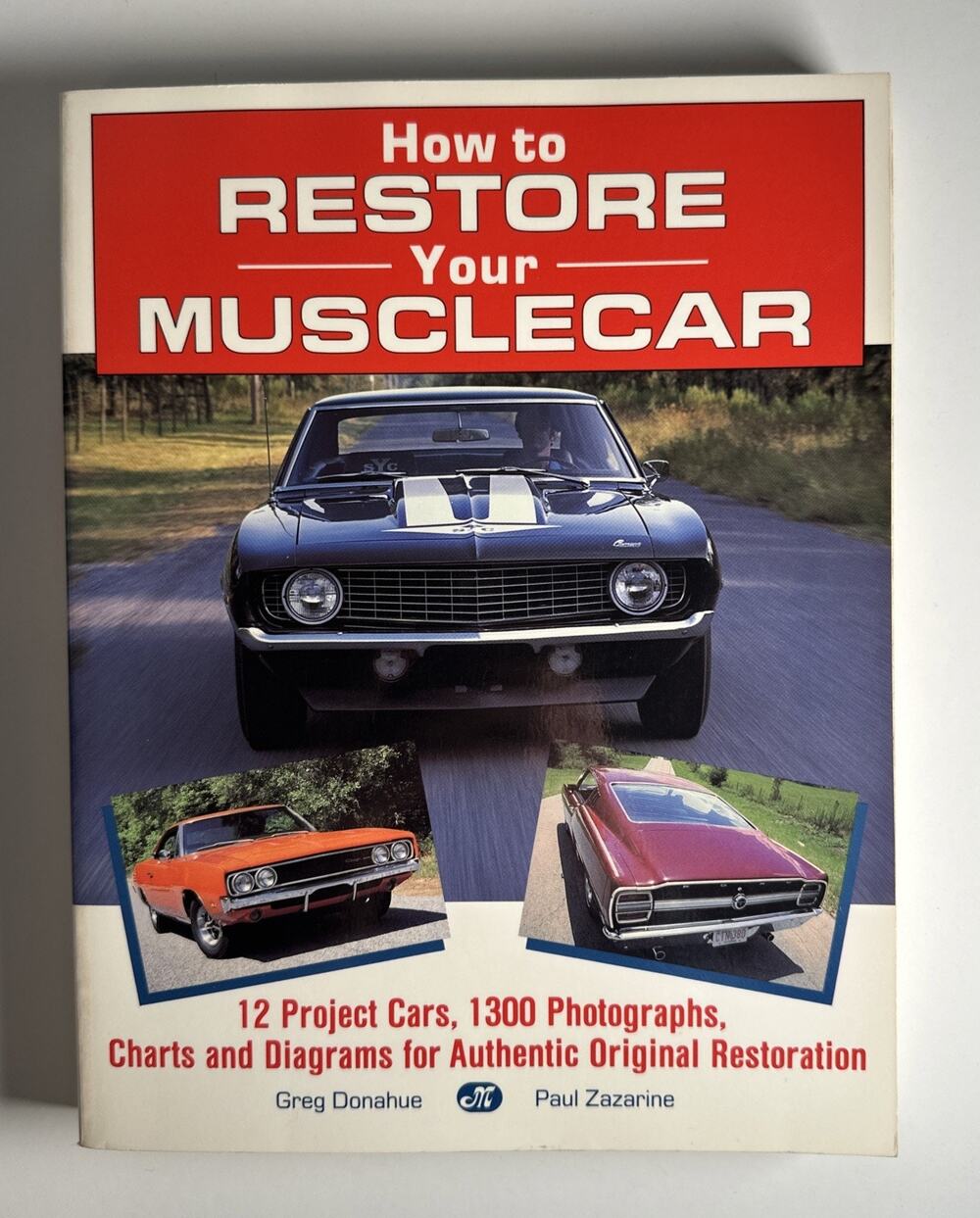 HOW TO RESTORE YOUR MUSCLE CAR GREG DONAHUE PAUL ZAZARINE RESTORATION GUIDE